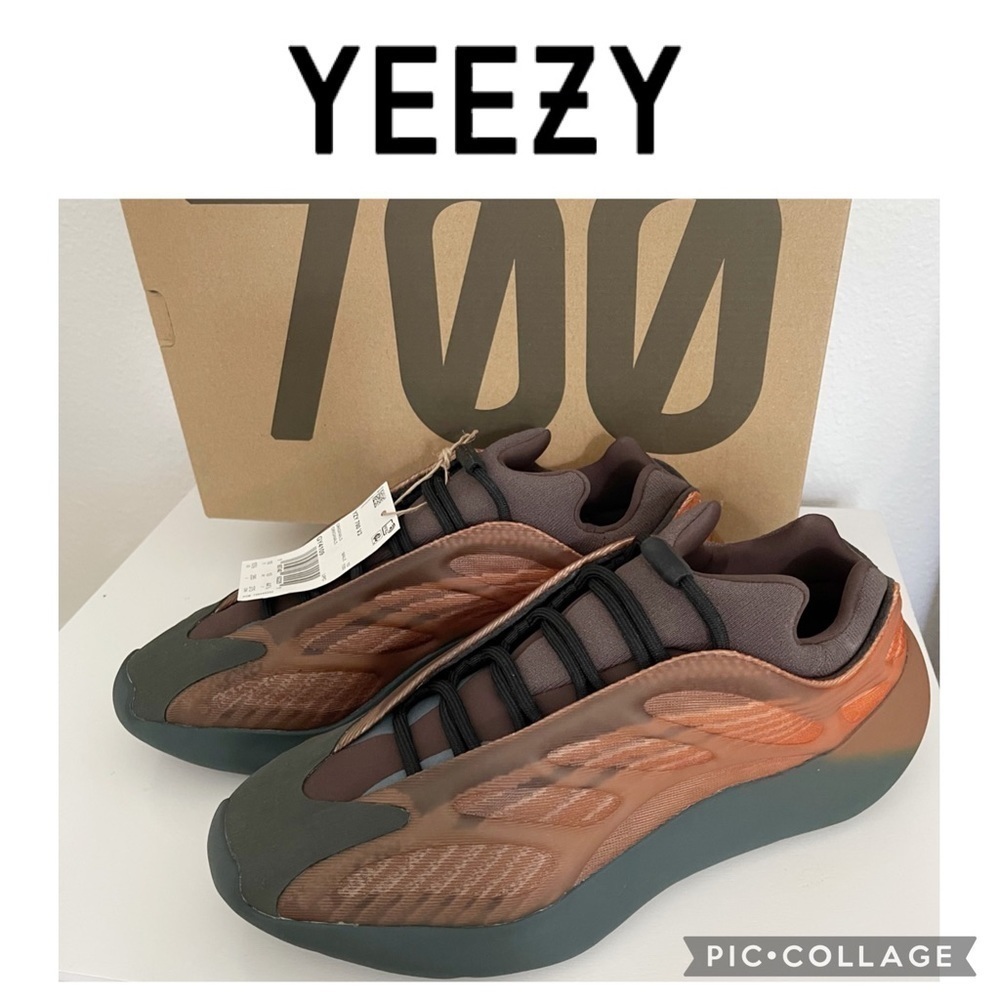 adidas Yeezy 700 V3 GY4109 Copper Fade size 10.5 NWT